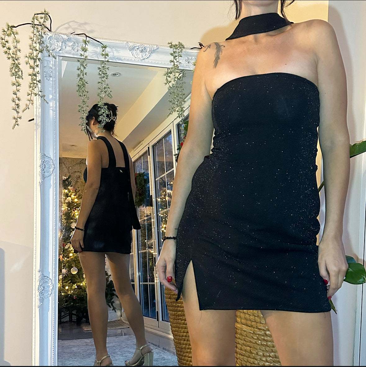 SEREN BANDEAU MINI DRESS