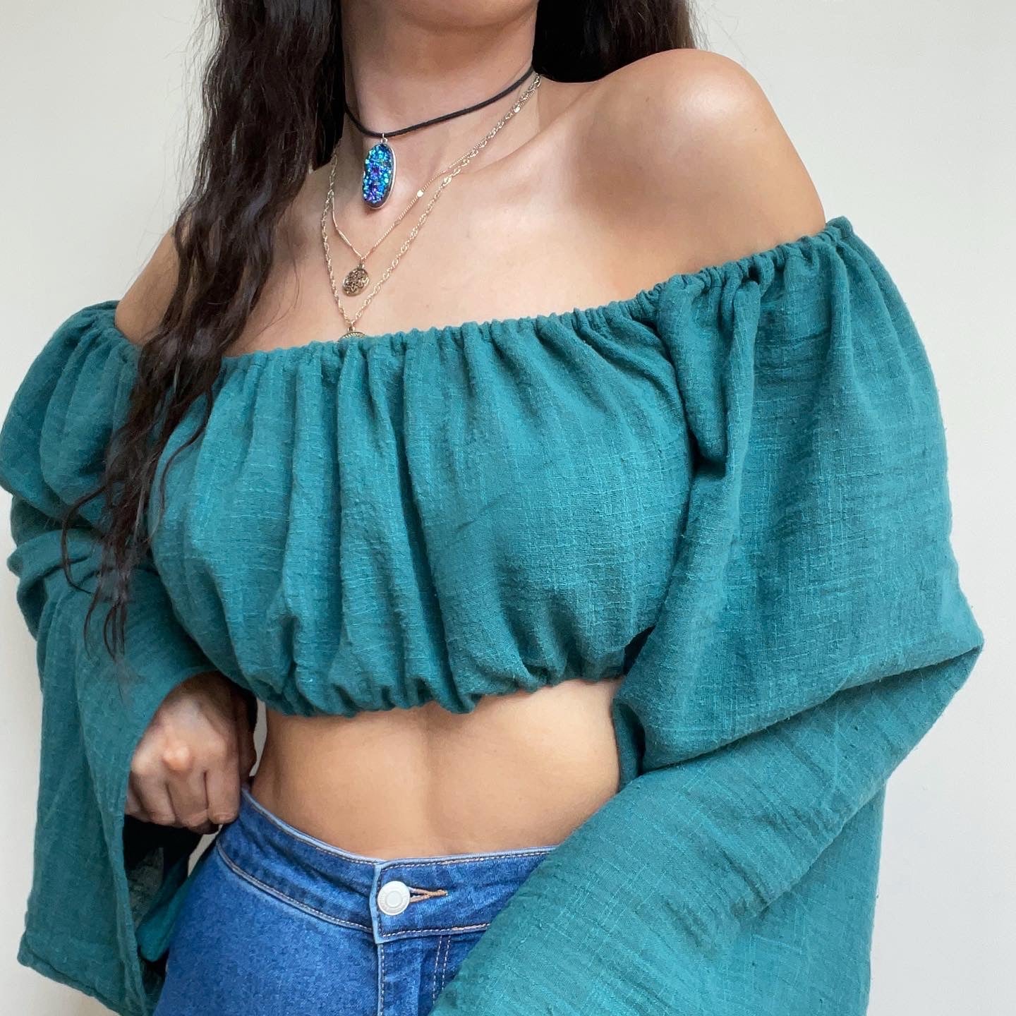 JASMINE TIE CROP