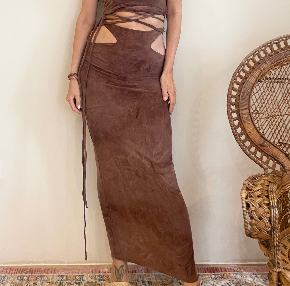 ENYA CUT OUT SKIRT