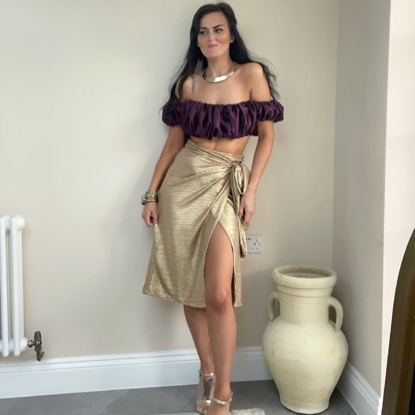 NADIA WRAP SKIRT