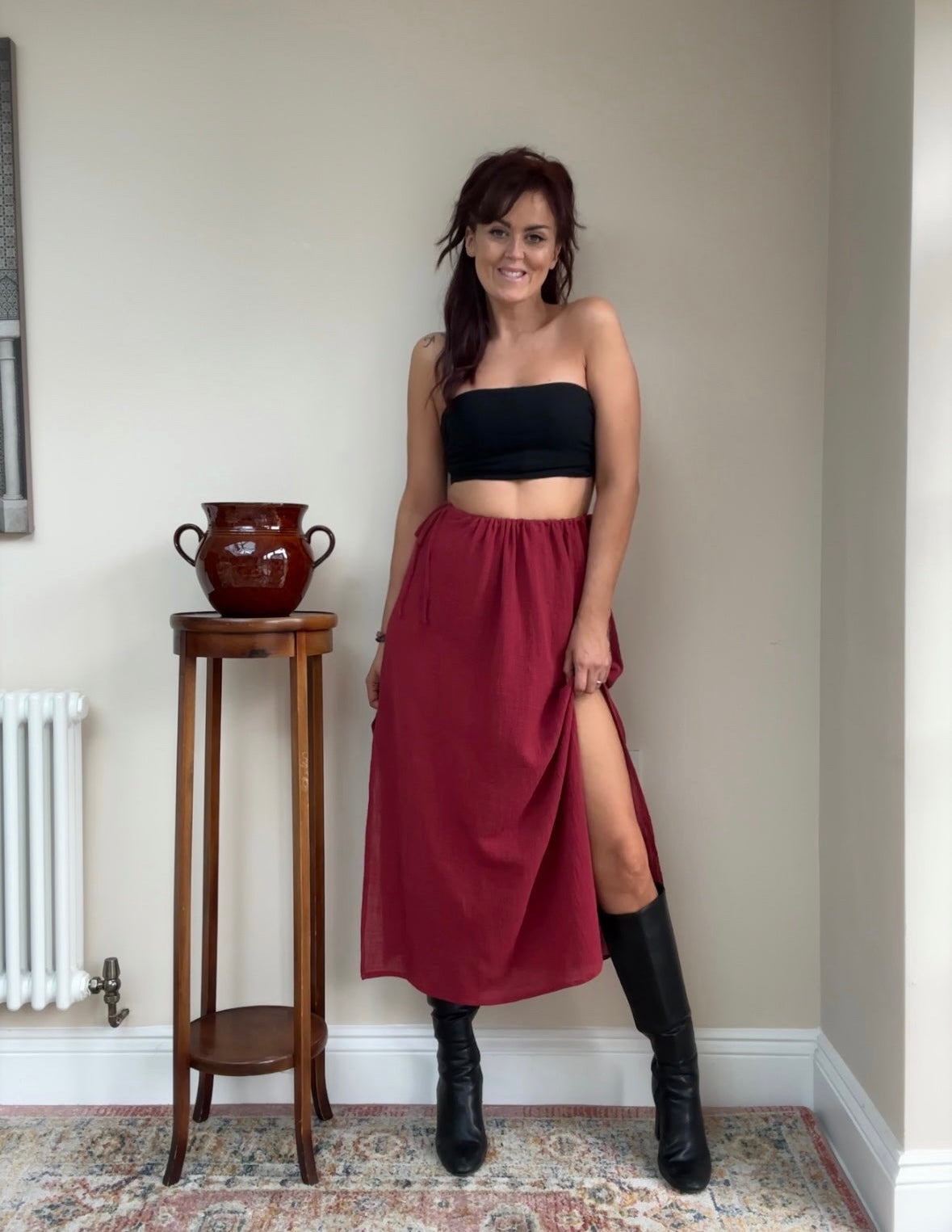 ZEHRA TIE SKIRT