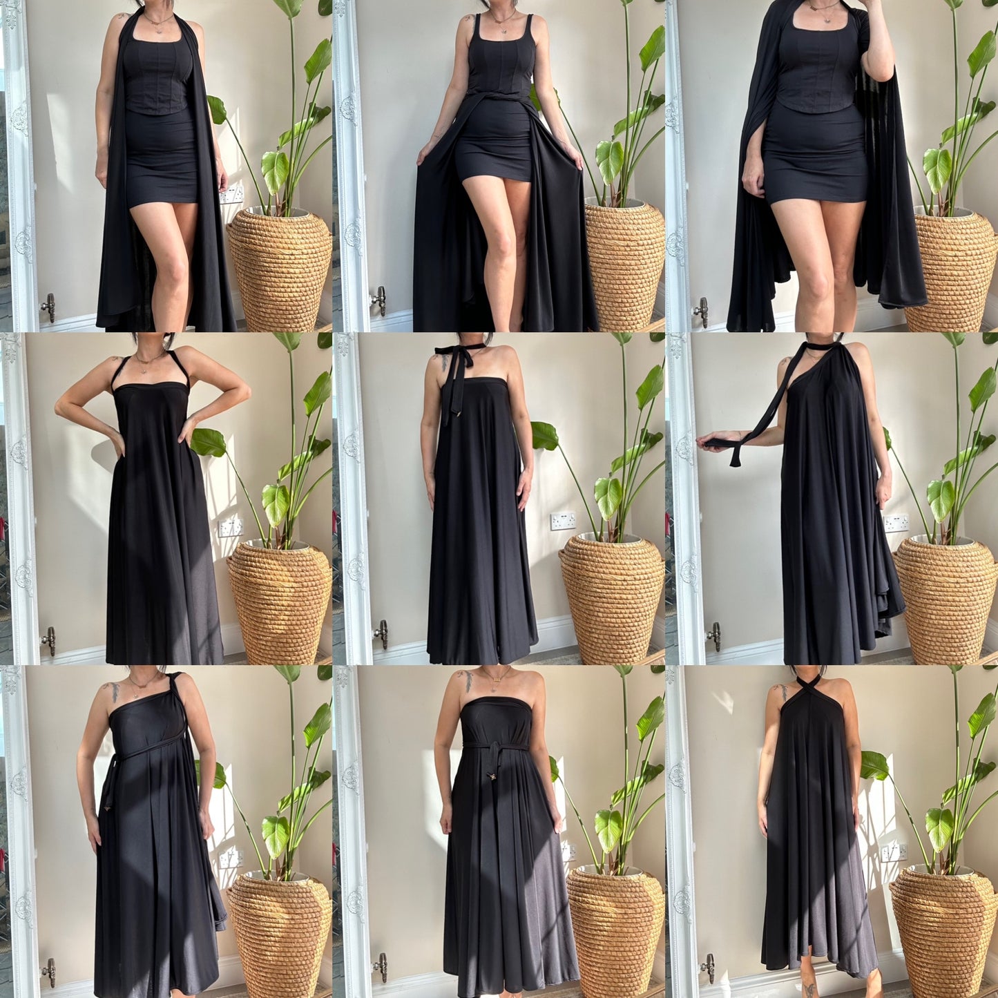 RAVEN MAXI WRAP SKIRT