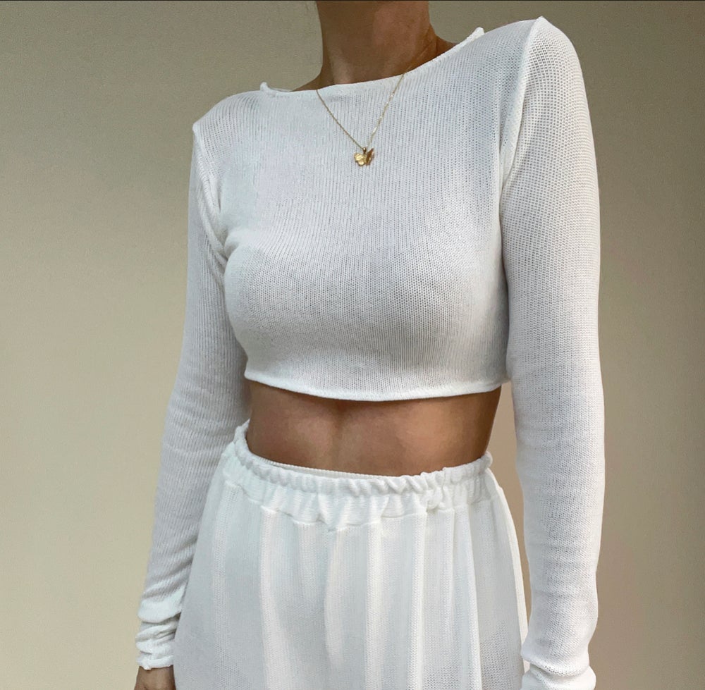 SELENA LONG SLEEVE CROP