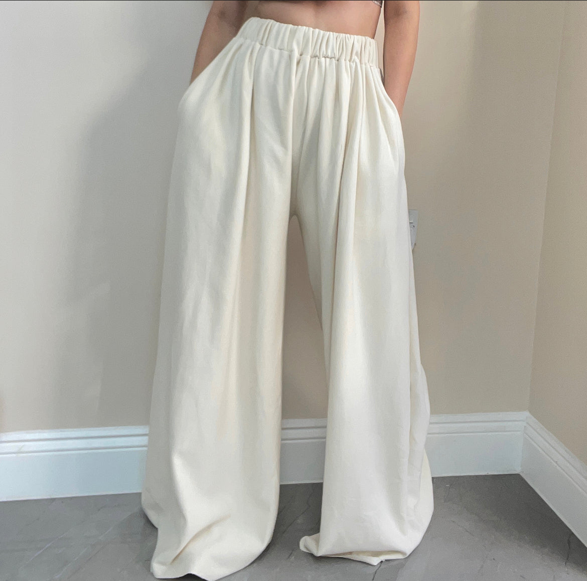 ROBYN EXTREME WIDE LEG LOUNGE TROUSERS