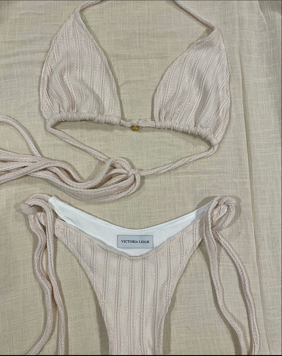 CABLE KNIT BIKINI SIZE 10