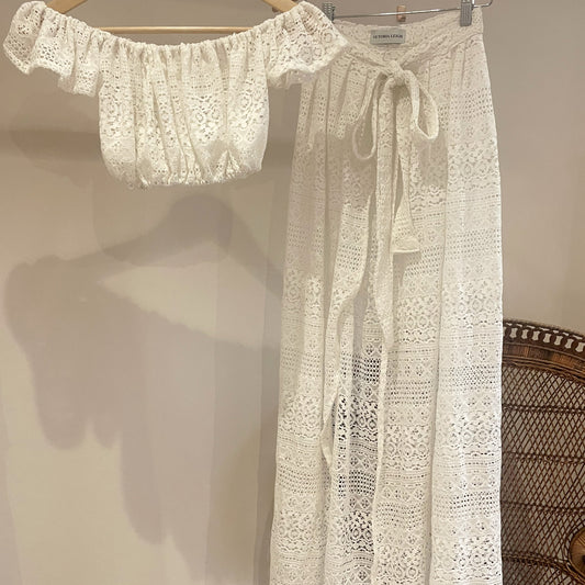 LACE BOHO SET