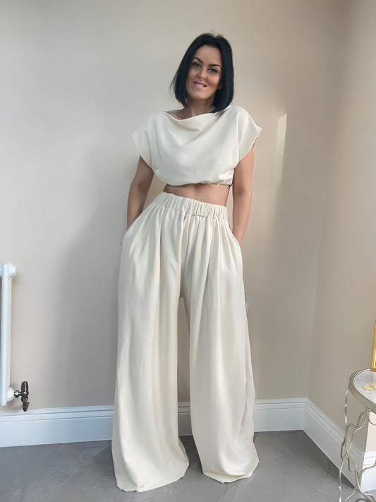 ROBYN EXTREME WIDE LEG LOUNGE TROUSERS